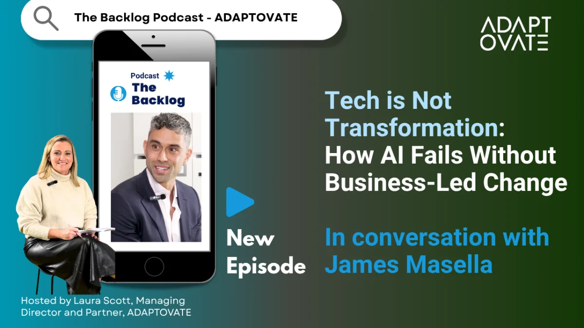 Why AI Should Follow, Not Lead, Business Transformation