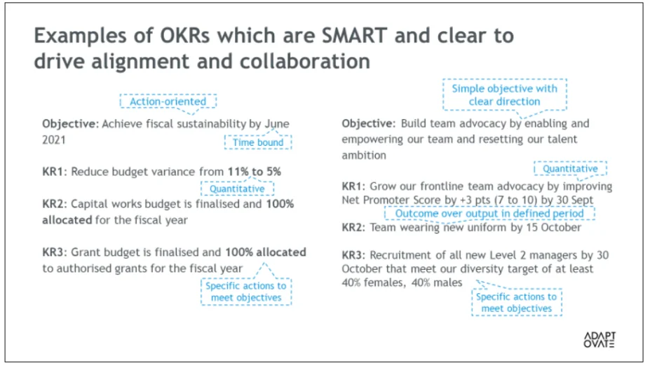Maximizing Performance and Collaboration: Harnessing the Power of OKRs in the Public Sector