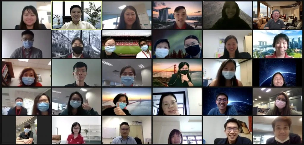 Virtual immersion session at Tan Tock Seng Hospital
