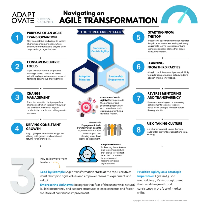 Navigating an Agile Transformation